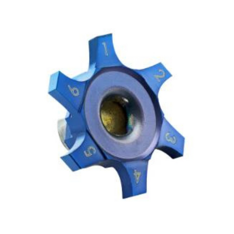 Carmex Swiss Line G6 Insert - Full Radius Grooving Cutting Edge - Left Hand - G6RLR12T38BLU