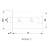 Omega Products Standard Reduction Sleeve - Grub Screw Boring Bar - Outside Diameter 16mm - Inside Diameter 8mm thumbnail 2