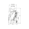Palbit Arbor Mounting Holder - For XPET 1706 Inserts - 80mm Cutter Diameter - 181126500 thumbnail 2