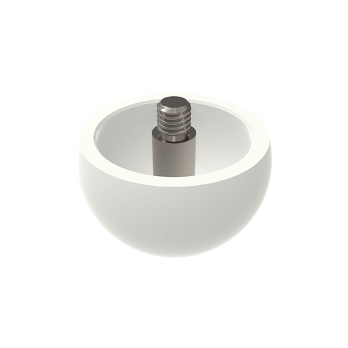 ITP Hemisperical Styli stainless steel Base Material - ceramic Prob Ball Material - M3 Thread Size x 18mm Ball Diameter - HKM318004012