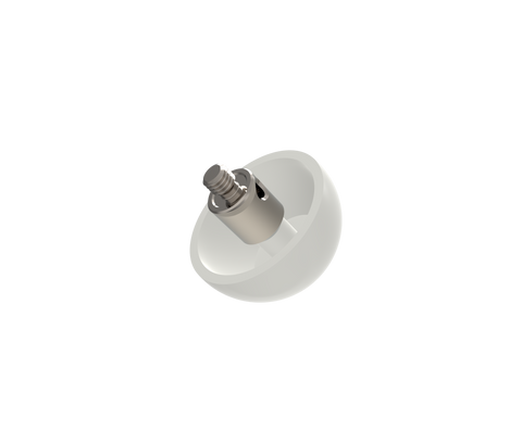 ITP Hemisperical Styli stainless steel Base Material - ceramic Prob Ball Material - M5 Thread Size x 30mm Ball Diameter - HKM530010024