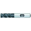 OSG Carbide 4 Flute Variable Lead End Mill Corner Radius TiAlN Coated - Regular Length - For Titanium & General  Applications - 6mm x R0.25 thumbnail 2