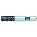OSG Carbide 4 Flute End Mill Rougher TiAlN Coated - Regular Length For General Applications - 6mm thumbnail 2