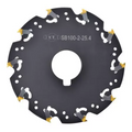 Y.T. Indexable Slitting Saw - 50mm Diameter 1.4 - 1.5mm Insert Thickness 14.5mm Cutting Depth 4 Teeth (SB050-1.4-13) thumbnail 1