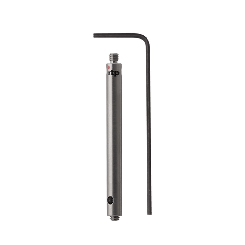 ITP Holder for non threaded styli - stainless steel Base Material - M2 Thread x 30mm Overall Length - KHM201003030