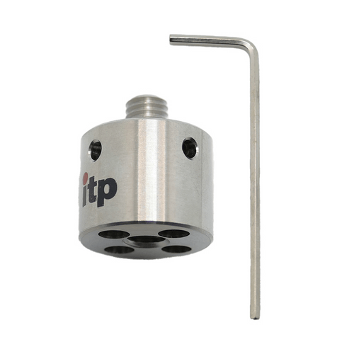 ITP Holder for non threaded styli - titanium Base Material - M5 Thread x 10mm Overall Length - KHM500015020