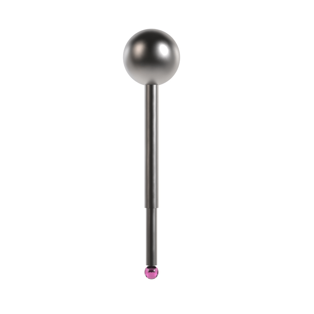 ITP Straight Styli - Other - Ruby Ball - M5 Thread x 17.5mm Overall Le ...