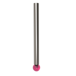 ITP Straight Styli - Type S - Ruby Ball - Without Thread x 45mm Overall Length - KTM505035045