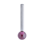 ITP Straight Styli - Type S - Ruby Ball - Without Thread x 40mm Overall Length - KTM510004040