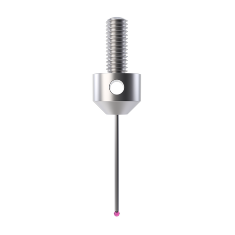 ITP Straight Styli - Type F - Ruby Ball - M5 Thread x 32.85mm Overall Length - LHM501311032