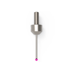 ITP Straight Styli - Type F - Ruby Ball - M5 Thread x 34mm Overall Length - LHM502511034