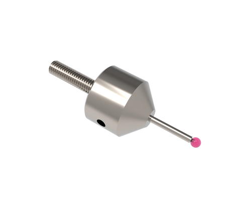 ITP Straight Styli - Type F - Ruby Ball - M5 Thread x 34.5mm Overall Length - LHM503019034