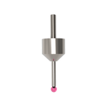 ITP Straight Styli - Type F - Ruby Ball - M5 Thread x 43.5mm Overall Length - LHM505019043