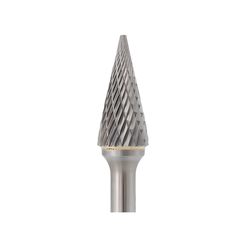 Vortex Carbide Burr Type M - Cone - Double Cut - 12mm Diameter