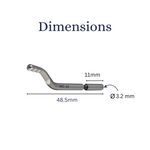 CP Gratex Multi Cutting Edge Deburring Blades - HSS - 3.2mm - MC-15