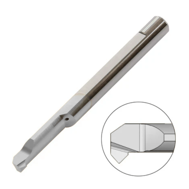 Carmex Carbide Tiny Tool - Chamfer & Boring - MCR - K20 Grade - 7.1mm Minimum Diameter x 20mm Reach
