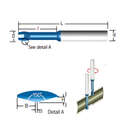 Carmex Mini Carbide Chamfer Cutter 150° - 3mm x 39mm thumbnail 2
