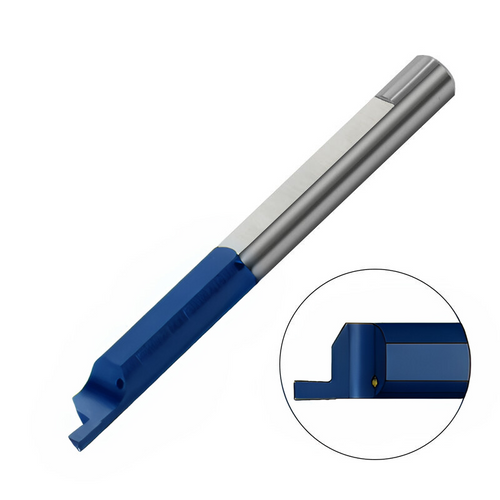 Carmex Carbide Tiny Tool - Face Grooving with Chip Breaker - MFR-C - BMK Grade - 8mm Minimum Diameter x 1.5mm Groove Width