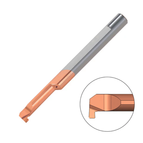 Carmex Carbide Tiny Tool - Grooving - MGL - TNX Grade - Minimum Diameter 5.1mm x 2mm Groove Width x 15mm Reach (Left Hand)