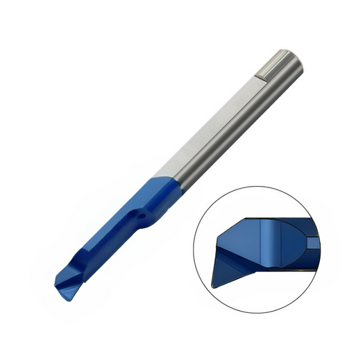 Carmex Carbide Tiny Tool - Boring & Profiling - MPL - BMK Grade - 8.1mm Minimum Diameter x 35mm Reach x R0.2 (Left Hand)