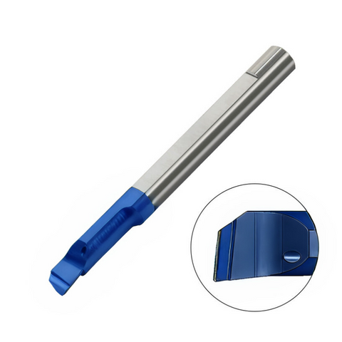 Carmex Carbide Tiny Tool - Boring Bar - MTL - BMK Grade - 2.1mm Minimum Diameter x 5mm Reach x R0.05 (Left Hand)