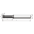 Carmex Thread Mills Mini Type - For Hard Materials - UN (UNC UNF UNEF UNS) - No. 1 x 72 - MT9 thumbnail 2