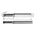 Carmex Thread Mills Carbide Mini Type  - G (55 Degree) BSF BSP - G1/8 x 28 - MT7 thumbnail 2