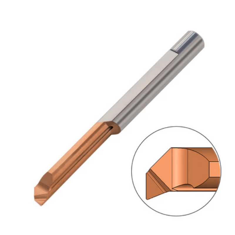 Carmex Carbide Tiny Tool - Profiling 90° face - MUR - TNX Grade - 6.1mm Minimum Diameter x 22mm Reach