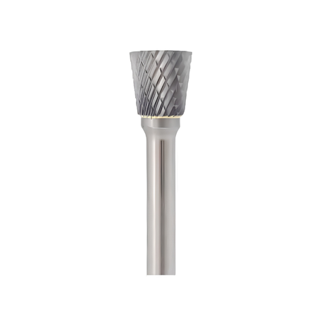 Vortex carbide burr Type N - Inverted cone