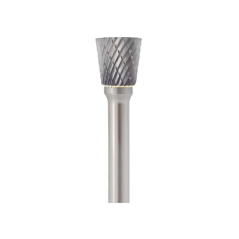 Vortex Carbide Burr Type N - Inverted Cone - Double Cut - 3mm Diameter