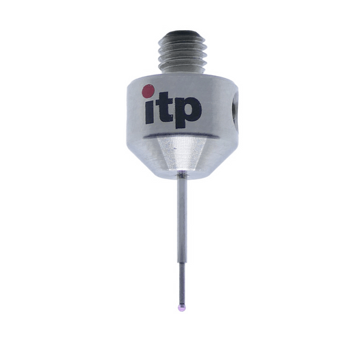 ITP Straight Styli - Type B - Ruby Ball - M5 Thread x 22.3mm Overall Length - NHM500811022