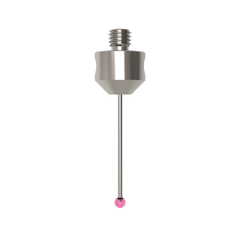 ITP Straight Styli - Type A - Ruby Ball - M5 Thread x 34mm Overall Length - NHM502510034