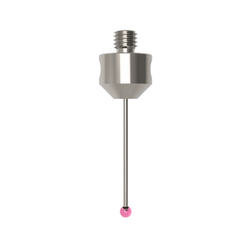 ITP Straight Styli - Type A - Ruby Ball - M5 Thread x 34mm Overall Length - NHM502510034
