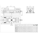 Nicon Lockdown Jaw Machine Vice - 160mm Jaw Width - 365mm Max Jaw Opening (MMV-150)