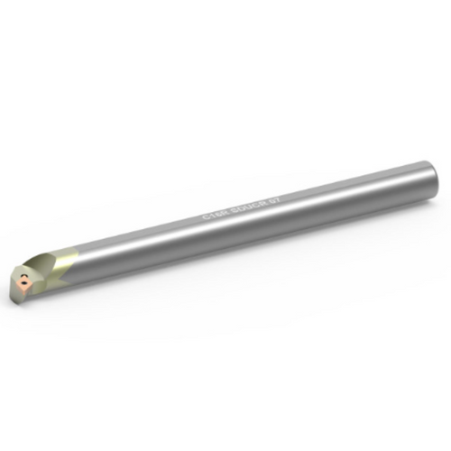 Omega Products Boring Bar Carbide Shank - 93 Deg Steel Shank - Left Hand - For DCMT0702/DCGT0702 Inserts - C08K SDUCL 07