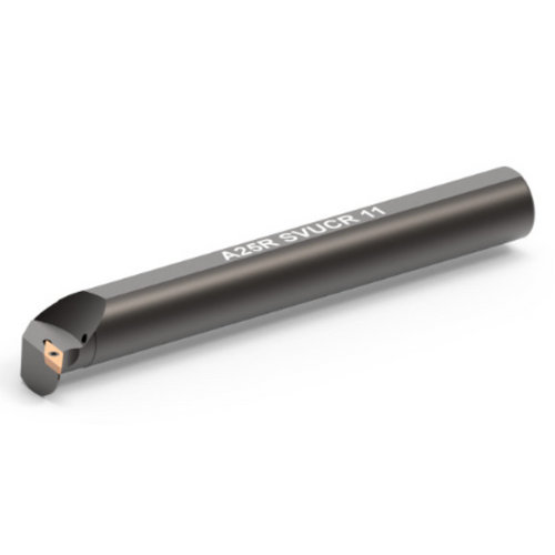 Omega Product Boring Bar - Steel Shank Through Coolant - Left Hand - For VCMT1604/VCGT1604 Inserts - A25R SVUCL 16