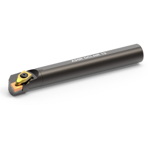 Omega Products Boring Bar Double Clamp - Steel Shank Through Coolant 95 Deg - Right Hand - For CNMG1204 Inserts - A40T DCLNR 12