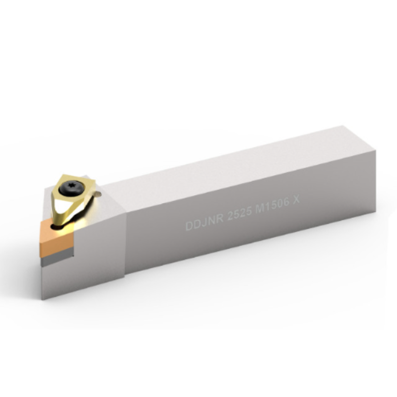 Omega Products Turning Tool Holder - Double Clamp 93 Deg Right Hand - For DNMG 1104 Inserts - DDJNR1616H11