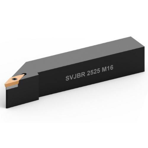 Omega Products Turning Tool Holder - Screw Clamp 93 Deg Left Hand - For VBMT 1103 Inserts - SVJBL1212H11N