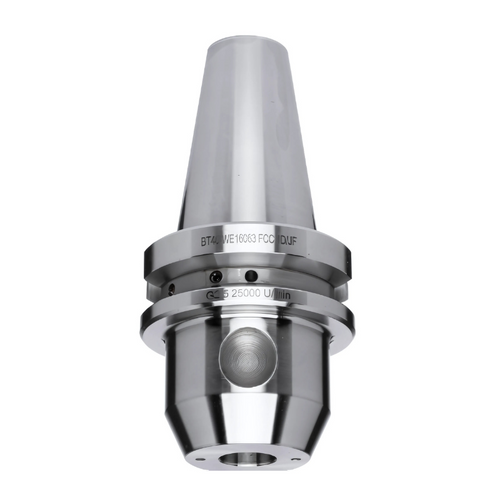 Omega Products BT40 End Mill Holder With Coolant Channels - G2.5 - 25,000RPM - 20mm Bore Size - 100mm Gauge Length