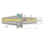 Omega Products BT40 Shrink Fit Chuck - G2.5 - 25,000 RPM - 3mm - 160mm Long