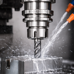 Omega Collet Chuck in use