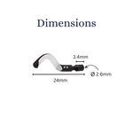 Cp Gratex P3 Deburring Blade - HSS - 2.6mm