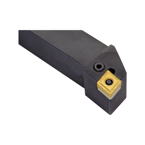 PCLNL2020-K12 Standard Turning Tool Holder, 20 x 20mm Shank, 125mm Long, Left Hand, 95 Degree Approach, Lever Lock, for CNMG12 inserts - PCLNR/L Series (Vortex)