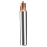 Vortex Carbide Corner Rounding Cutter TiAlN Coated - 12mm x R5 (VOR45-CCRC-5.00)