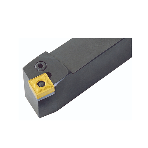 PSDNN2525-M12 Standard Turning Tool Holder, 25 x 25mm Shank, 150mm Long, Neutral Hand, 45 Degree Approach, Lever Lock, for SNMG12 inserts - PSDNN Series (Vortex)