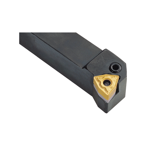 PWLNL2525-M06 Standard Turning Tool Holder, 25 x 25mm Shank, 150mm Long, Left Hand, 95 Degree Approach, Lever Lock, for WNMG06 inserts - PWLNR/L Series (Vortex)