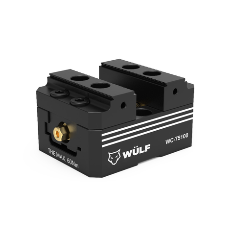 130mm Quick Change 5 Axis Self Centring Machine Vice, Max Clamping 150mm (Wulf) - WC130155