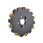 Y.T. Indexable Side Milling Cutter For SNGX/SNGW 120 Inserts - 200mm Diameter 12mm Insert Thickness 54mm Cutting Depth 18 Teeth (SCL-200-12-40)