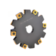 Y.T. Indexable Slitting Saw For SNGX/SNGW Inserts - 160mm Diameter 12mm Insert Thickness 56.5mm Cutting Depth 16 Teeth (SC-160-12-31.75)